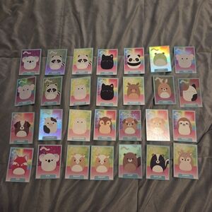 BOGO Squishmallows Trading Cards- Animals 28 Cards
